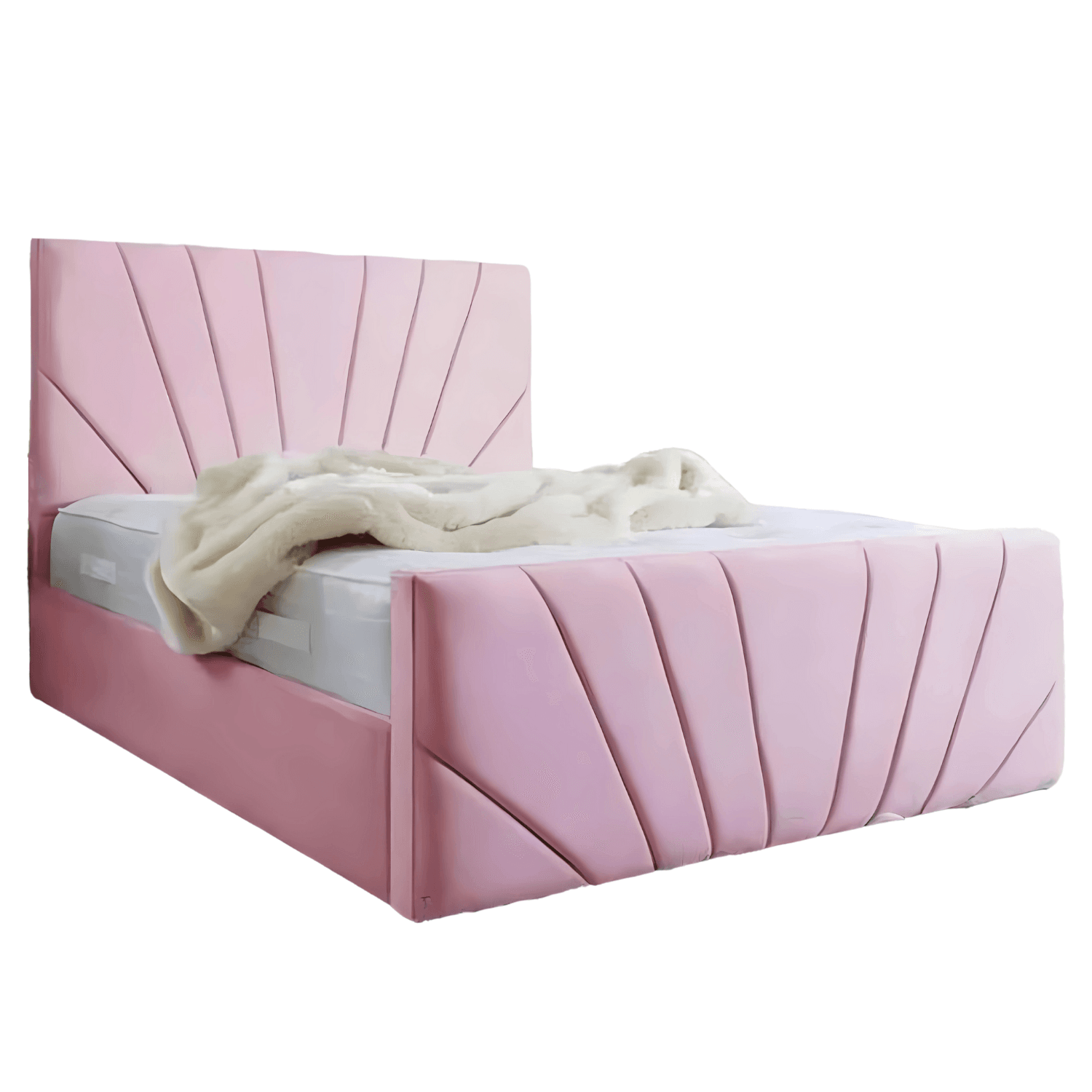 Base De Cama Doble Respaldo 1,5 Plazas